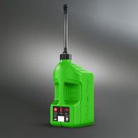 Kawasaki green 2.5 gallon jug with auto stop spout