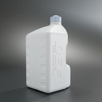 White tuff jug 5 gallon def jug standard storage cap