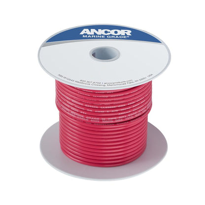 Ancor 12 gauge marine grade primary wire red 25 ft spool