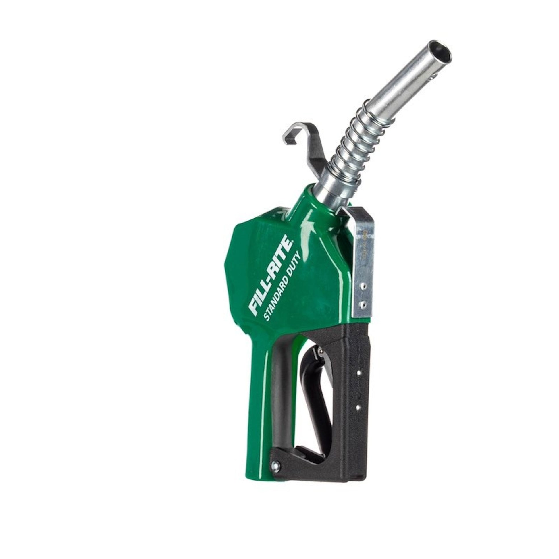 Fill-Rite SDN075GAN standard duty 3/4" automatic shut-off fuel nozzle in green for diesel and unleaded gasoline, with 15 GPM maximum flow rate