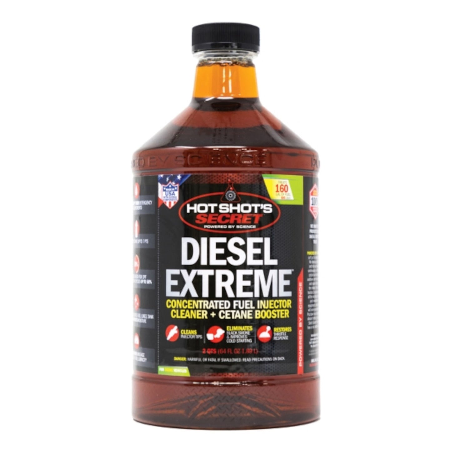 Hot Shot’s Secret Diesel Extreme fuel additive 64 oz bottle concentrated diesel injector cleaner