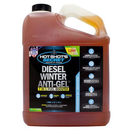 Hot Shot’s Secret diesel winter anti gel 1 gallon jug treats up to 1000 gallons