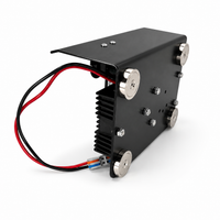 Back of PowerMate Makita 12V converter bracket with four 130 lb pull force magnetic mounts