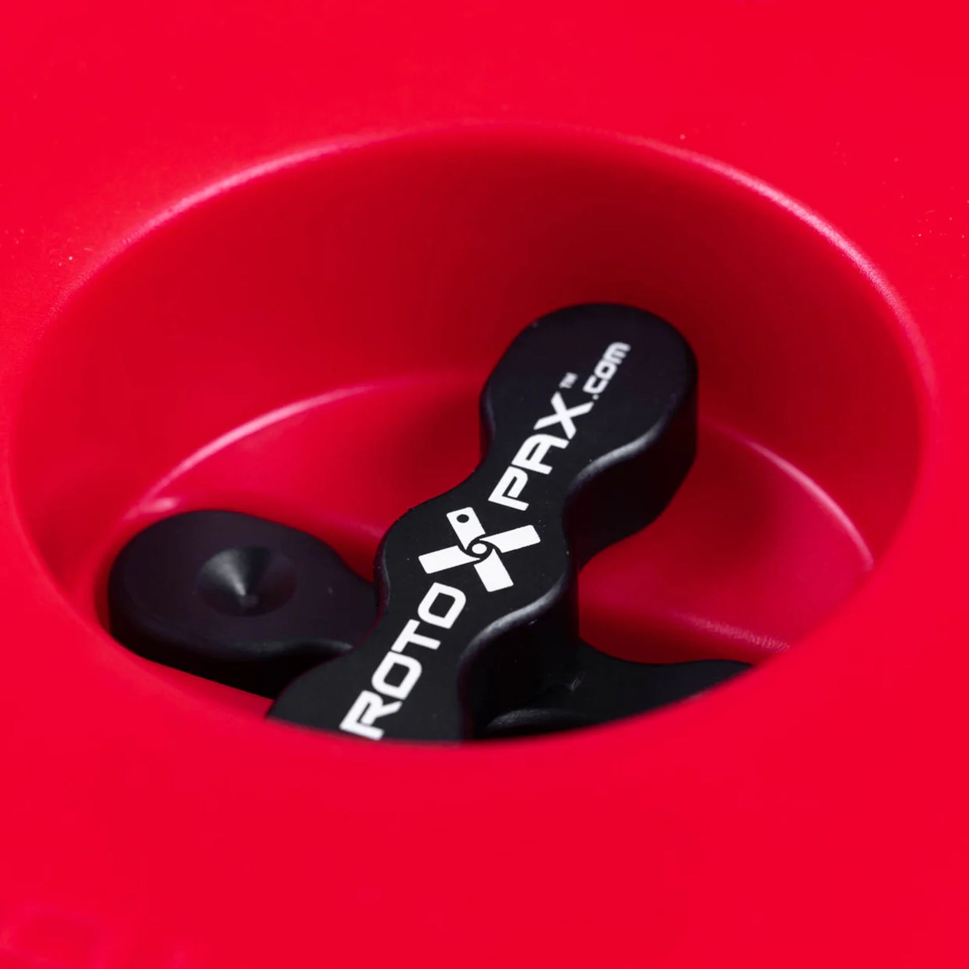 Close-up of RotoPax gasoline container mounting kit close up