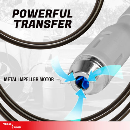 TERA PUMP metal impeller motor fuel transfer pump